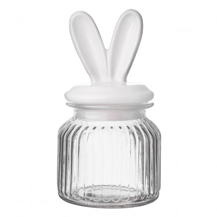 POJEMNIK RELIEF 650ML Z CERAMICZNA POKRYWKĄ USZY