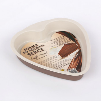 Forma do pieczenia serce non-stick caffe creme EAN: 5902882003054