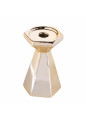Świecznik stożkowy złoty 8,5x8,5x13 cm n/n bz - elegancka dekoracja do wnętrz EAN: 5907508199401 Świecznik stożkowy złoty 8,5x8,5x13 cm n/n bz - elegancka dekoracja do wnętrz EAN: 5907508199401