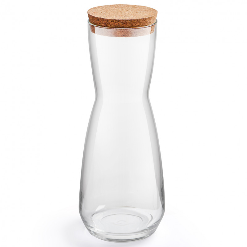 Karafka szklana z korkiem 1100 ml