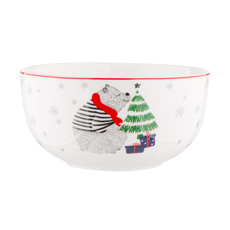 Winter Friends Miska Niedźwiadek 13 cm Dekoracyjna EAN: 5904252356678