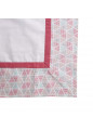 Obrus biały 80x80 cm z obszyciem w trójkąty n/n bz, EAN: 5902689871542