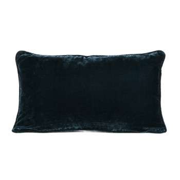 Poszewka na poduszkę dekoracyjna aksamit Velvet Blue 30 x 50 cm