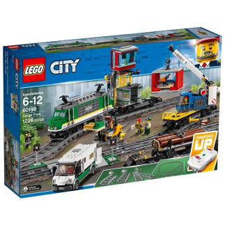 Lego city 60198 pociąg towarowy