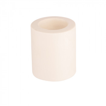 Świecznik ceramiczny kremowy 6,5x6,5x8 cm n/n bz EAN: 5904252325117