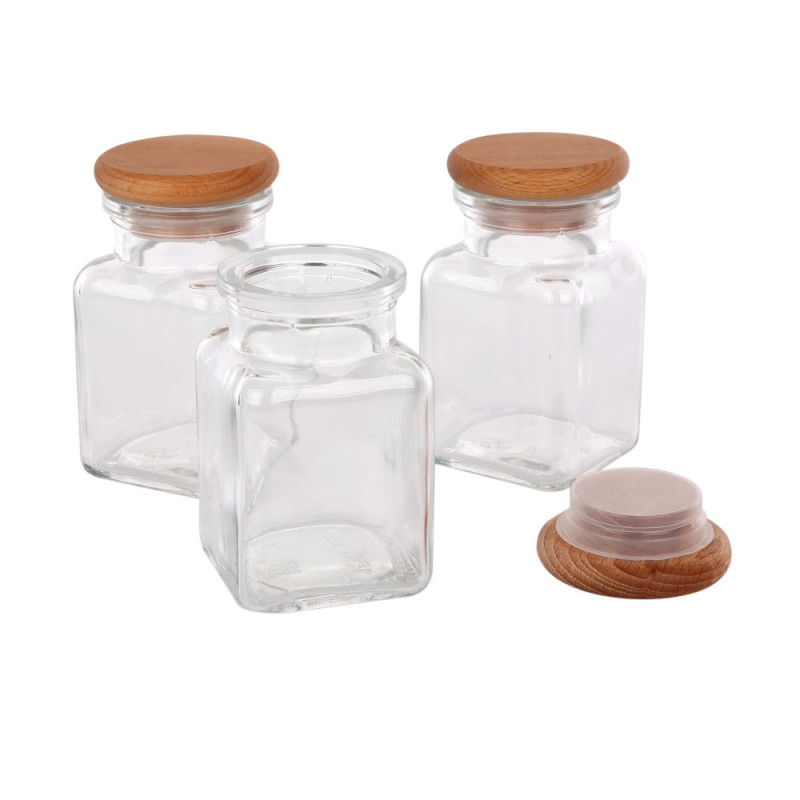 Pojemniki na przyprawy 150ml President Line - Kpl.3 szt. EAN: 5903456002688