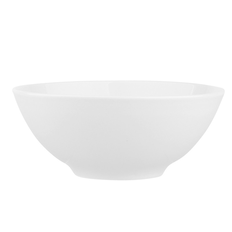Talerz głęboki porcelanowy MariaPaula Moderna Biała 18 cm