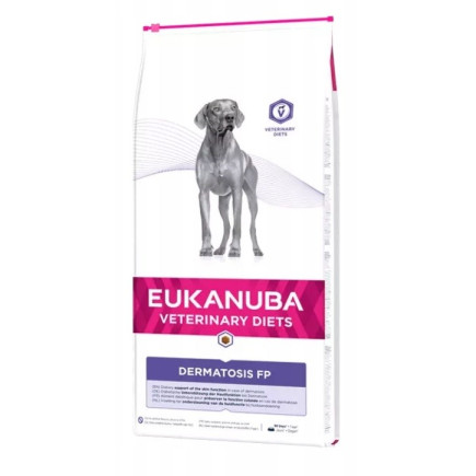 Eukanuba dermatosis fp response formula 12kg - sucha karma dla psa
