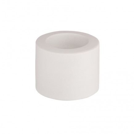 Świecznik ceramiczny popielaty 6,5x6,5x5,5 cm n/n bz - EAN: 5904252325179