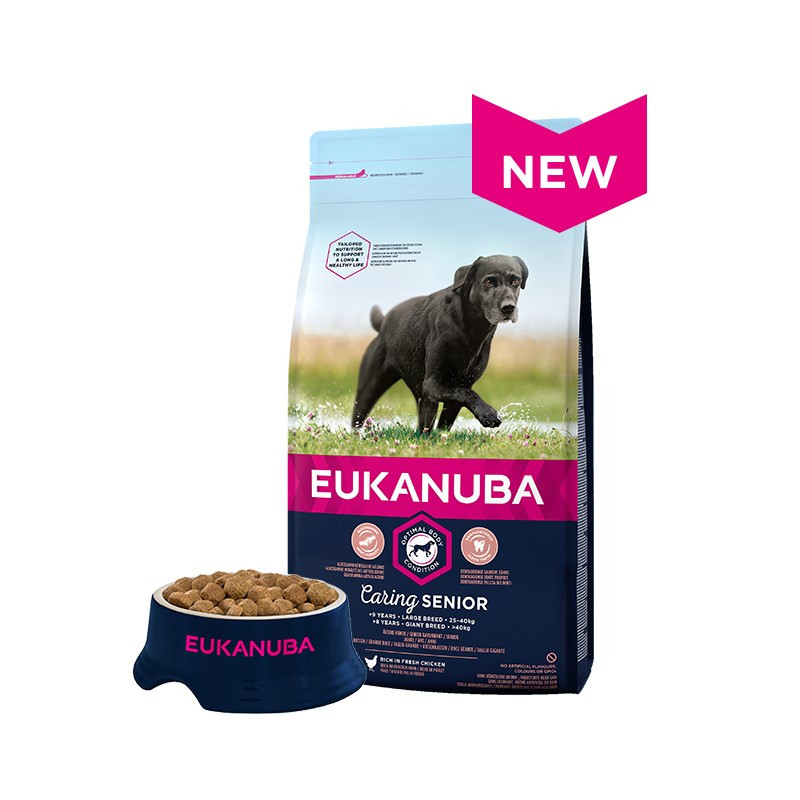 Eukanuba caring senior large breed 15kg - sucha karma dla psa