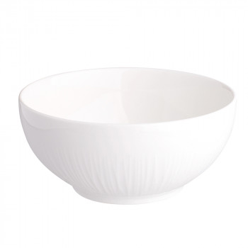 Miska salaterka porcelanowa Alessia Ecru kremowa 15,5 cm