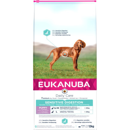 Eukanuba daily care puppy sensitive digestion 12kg