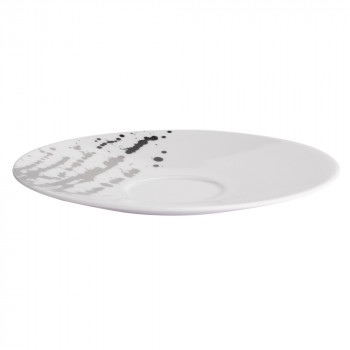 Splendor Spodek 16cm Biały Platyna, EAN: 5900584274901
