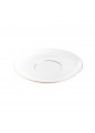 Spodek porcelanowy MariaPaula Złota Linia biały 17 cm