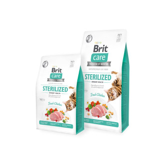 Brit care cat grain-free sterilised urinary health - karma dla kotów wysterylizowanych - 7kg