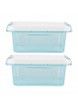 Arcticline Zestaw 2 pojemników kwadratowych 2l 20x20x8cm EAN: 5902541381585