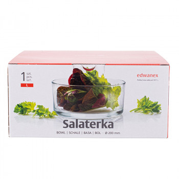 Salaterka prosta 20cm w kolorowym opakowaniu EAN: 5908214619344