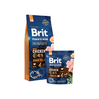 Brit premium by nature senior s+m 15kg