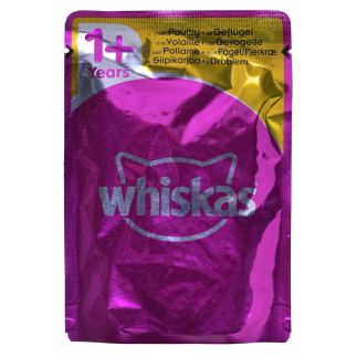 Whiskas saszetki z drobiem dla kota 80x85g