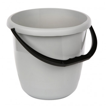 Wiadro plastikowe Artgos Delta 15 l szare