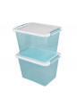 Arcticline kpl. 2 pojemników prostokątnych 2,5l 19,5x15x13,5cm EAN: 5902541381486