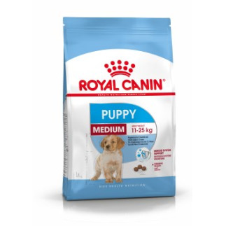 Royal canin shn medium puppy - sucha karma dla szczeniąt - 4kg
