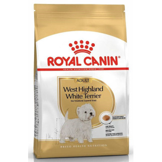 Sucha karma dla psa dorosłego 3kg Royal canin bhn west highland white terrier adult