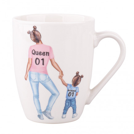 KUBEK BARYŁKA NBC 300 ML DEK. QUEEN DZIEWCZYNKA