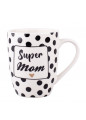 Kubek baryłka "Super Mom" 300 ml dekorowany, EAN: 5904252331224