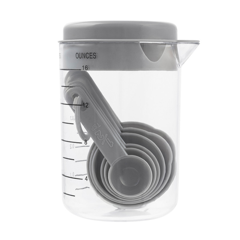 Kubek z miarką + zestaw 6 miarek Altom Design EAN: 5904252348321