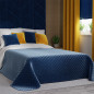 Velvi Narzuta Dekoracyjna 170x210cm Granatowa 011 EAN: 5907693241633 Velvi Narzuta Dekoracyjna 170x210cm Granatowa 011 EAN: 5907693241633