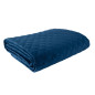 Velvi Narzuta Dekoracyjna 170x210cm Granatowa 011 EAN: 5907693241633 Velvi Narzuta Dekoracyjna 170x210cm Granatowa 011 EAN: 5907693241633