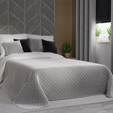 Velvi Narzuta Dekoracyjna 170x210 cm Szary 020 EAN: 5907693241725