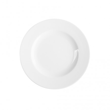 Talerz obiadowy porcelanowy MariaPaula Biała 20 cm