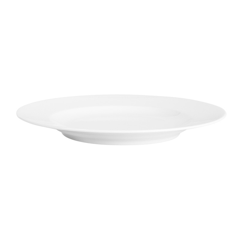 Talerz obiadowy porcelanowy MariaPaula Biała 20 cm