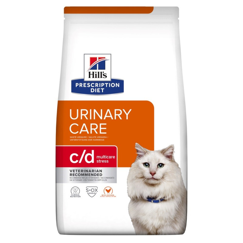 Sucha karma Hill's feline c/d urinary stress 1,5kg