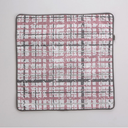 Poszewka dekoracyjna Kratka Alaska 40x40 cm n/n bz, EAN: 5902689822735