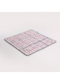 Poszewka dekoracyjna Kratka Alaska 40x40 cm n/n bz, EAN: 5902689822735