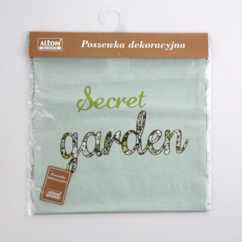 POSZEWKA DEKORACYJNA 40X40 SECRET GARDEN DEK.I N/N BZ