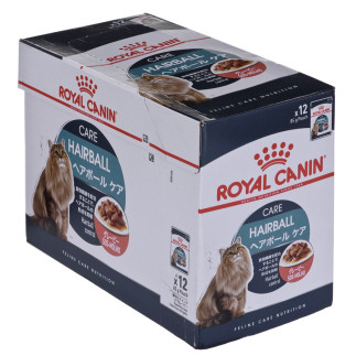 Royal canin fcn hairball care w sosie - mokra karma dla kota dorosłego - 12x85g