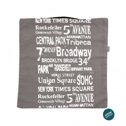 Poszewka dekoracyjna New York 40x40 cm, dek.ii bz n/n bz - EAN: 5902689872075