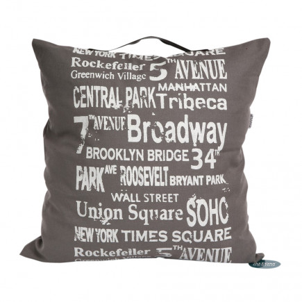 POSZEWKA DEKORACYJNA 40X40 CM NEW YORK DEK.II BZ N/N BZ