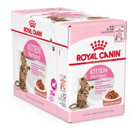 Karma royal canin fhn kitten sterilised sos 12x85g