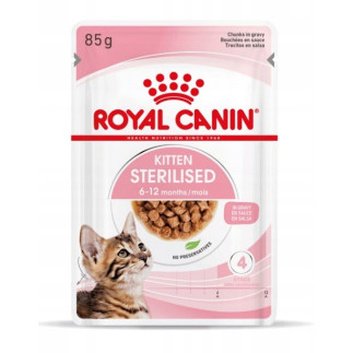 Karma royal canin fhn kitten sterilised sos 12x85g