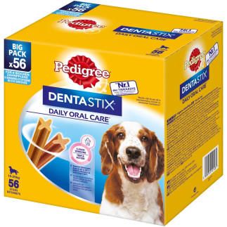 Pedigree dentastix medium - przysmak dentystyczny dla psów średnich ras - 8x7szt