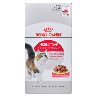 Royal canin fhn instinctive - mokra karmaw formie pasztetu dla dorosłych kotów - 12x 85g