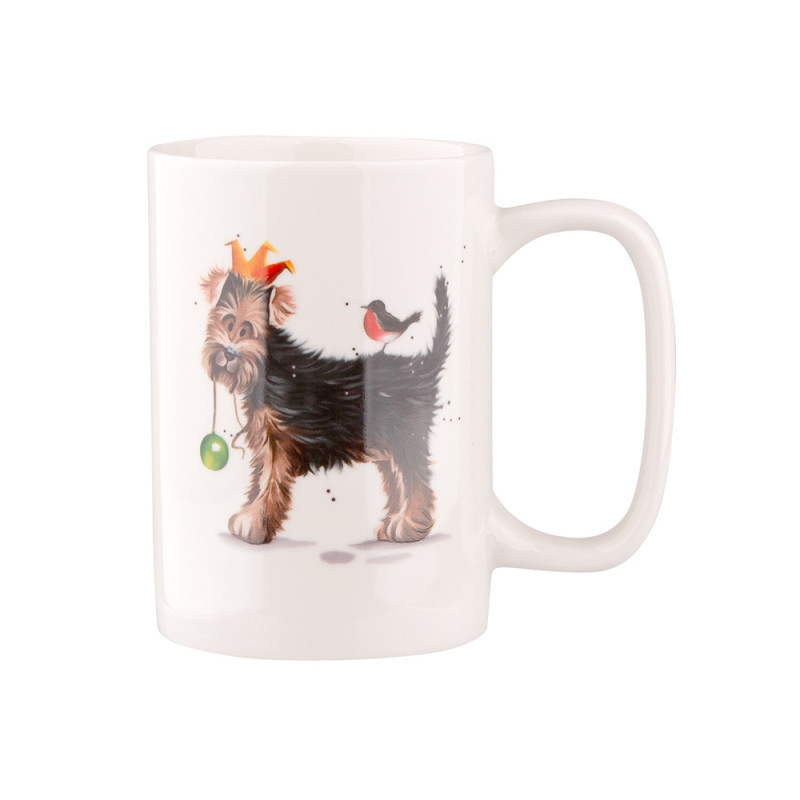 Kubek do kawy i herbaty porcelanowy Piesek C 300 ml Kubek do kawy i herbaty porcelanowy Piesek C 300 ml