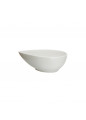 Miseczka do dipów i przekąsek porcelanowa Regular kropla kremowa 15 cm