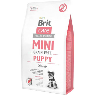 Brit care mini gf puppy lamb 2kg