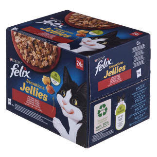 Purina felix sensation: wiejskie smaki - karma dla kota - 24 x 85g